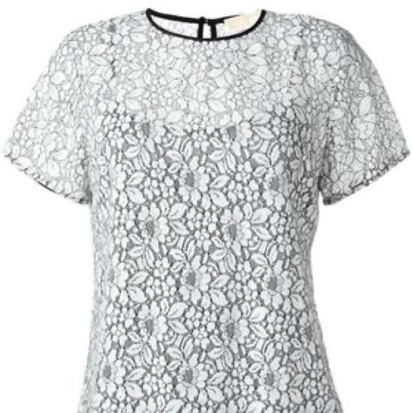 Michael Kors Lace Overlay Tee - Picture 2 of 2
